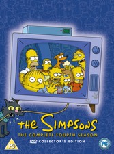 The Simpsons: Complete Season 4 DVD (2004) Jeff Lynch, Silverman (DIR) cert PG