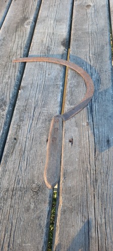 Old vintage primitive hand - old,