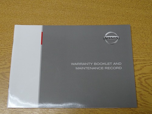 Genuine nissan service history - genuine,