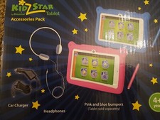 New Binatone Kidzstar Ultimate Tablet ereader Cover Bumper Case Accessories Pack