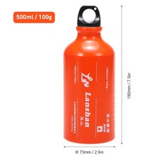 B-500ml Gasoline Fuel Bottle