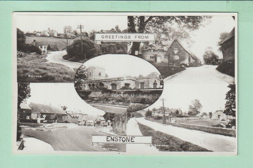 Oxfordshire postcard enstone - oxfordshire,