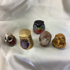 bundle of 4 Miniature owl
