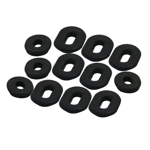 12pcs rubber side - side, panel