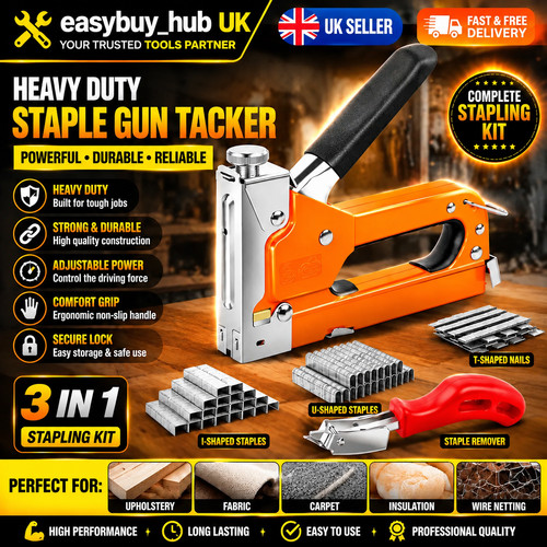 Staple gun heavy - gun, with