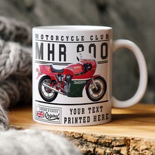 Personalised Motorbike Mug