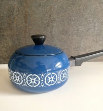 Enamel Vintage Scandi Saucepan