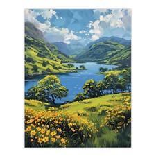 Lake district landscape - district,