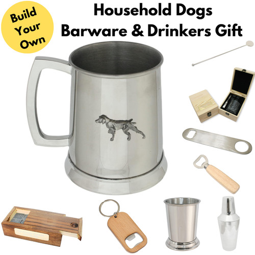 Household dogs barware - dogs,