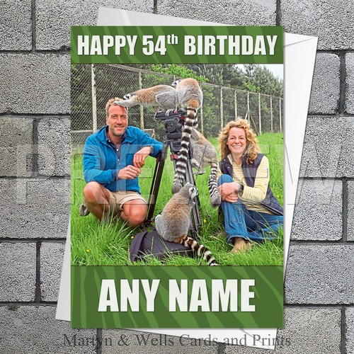 Animal park birthday card - park, card.