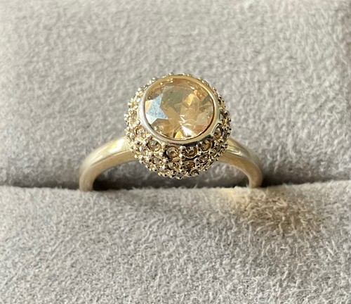 Swarovski flirt ring - swarovski, tone