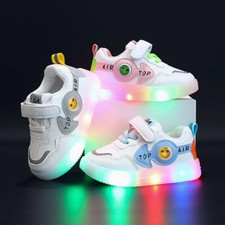 Boys Girls LED Trainers Shoes