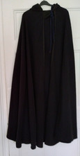 Black Morrocan Djellaba Cloak