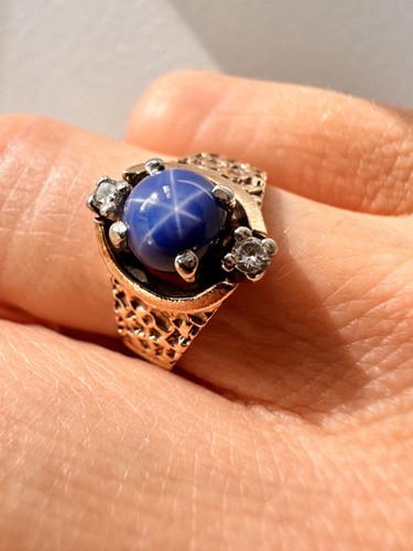 Vintage 1970s ring with - vintage,