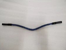Blue Color 3 Row Crystal Stone