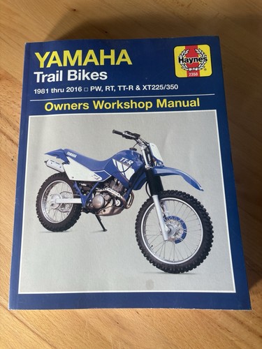 Yamaha trail bikes 1981 2016 - trail,