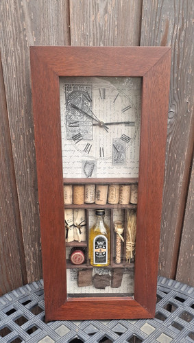 Wooden framed shadow box wall - shadow,