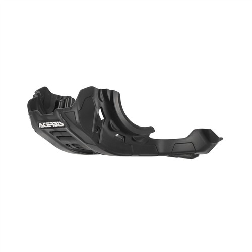 Acerbis black skid plate - black,