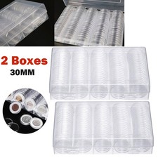200* 30mm Round Coin Storage