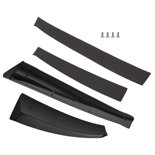 Rear barn door roof spoiler - door,