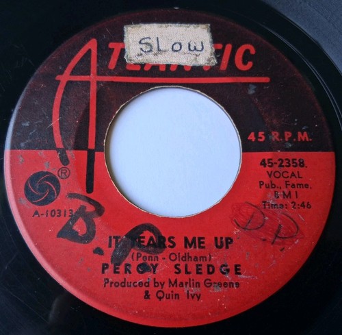 Percy sledge tears me up - tears,
