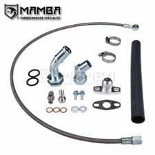 Turbo Oil Feed Return Line Kit MAZDA MIATA MX-5 w/Mitsubishi TD04-11G Oil-Cooled