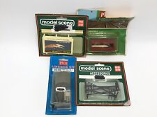 Peco Model Scene OO Gauge Scale Water Tower Bookstall Hoarding Telegraph Poles