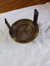 WW1 military compass, no case , 3 inch diameter approx,brass