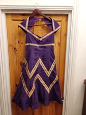 Karen Millen purple embroidery