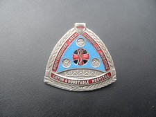 VINTAGE BEDFORDSHIRE AREA SCHOOL OF NURSING BADGE LUTON & DUNSTABLE HOSPITAL