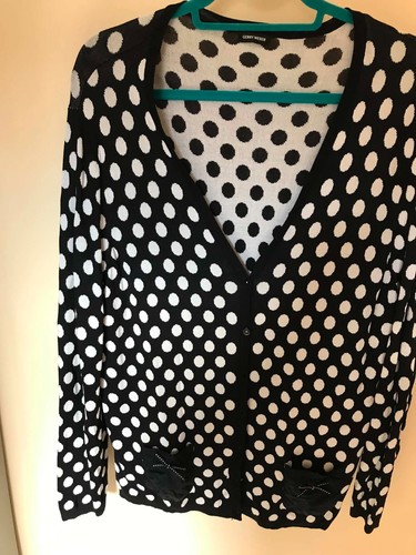 Gery weber cardigan - gery, blk/white