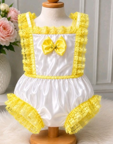 Adult baby sissy white - baby,