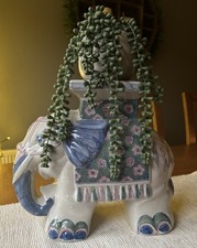 Vtg Large Ceramic Elephant