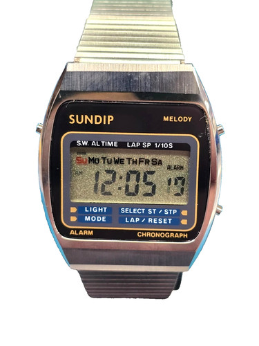 Men watch sundip lcd digital - sundip,