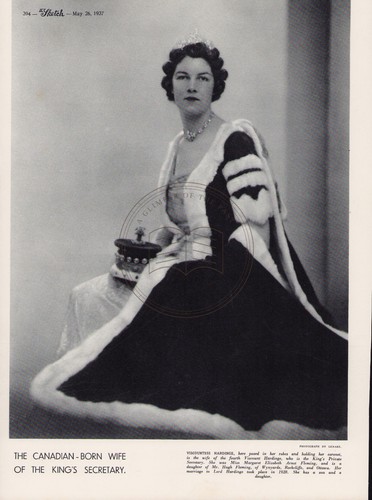 Viscountess hardinge - viscountess,
