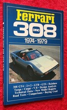FERRARI 308 DINO MONDIAL 1974 - 1979 Brooklands Book 308 GT4 GTB GTS ROAD TESTS