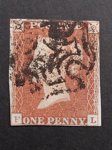 Sg8 penny red letters - letters, fl