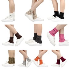 Women Winter Cable Knit Leg