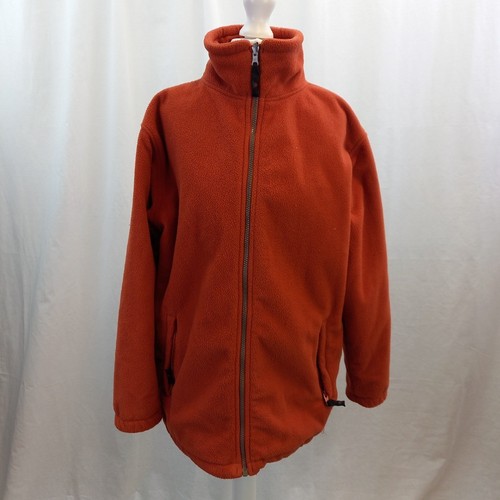 Wynnster orange outdoor fleece - orange,