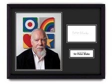 Sir Peter Blake Hand Signed