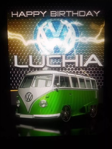 Camper bus personalised - vw,