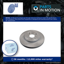 Brake discs pair vented - 2x,
