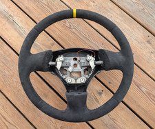 NEW ALCANTARA Mazda MX5 Nardi Torino 323 F 99-25 Steering Wheel Yellow Stripe