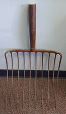 Vintage HAY Pitch Fork 10 Tine