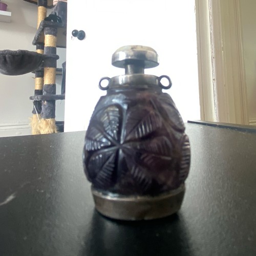 Silver and solid - amethyst, mid