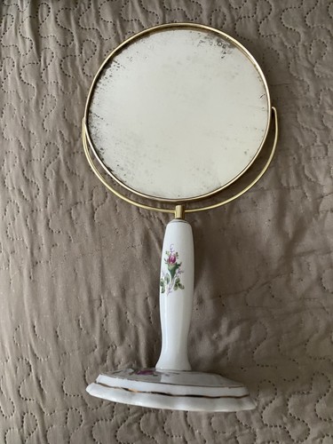 Porcelain makeup mirror - makeup, with