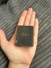 Antique Thumb Ready Reckoner Book Edwardian Miniature Leather Covered 1902