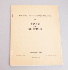PSV Circle Fleet History Small Stage Carriage Operators of Essex & Suffolk PF6