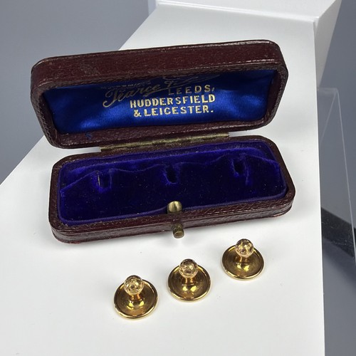 9ct gold dress studs - dress,