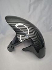 Front Mudguard Fender Carbon Fibre Look for Suzuki GSX-R 600 750 1000 2005-2010